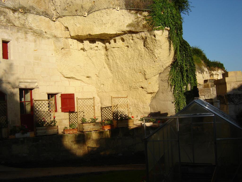 Hotel Logis Demeure De La Vignole Turquant Exterior foto